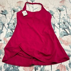 Halara halter dress with attached shorts XL
